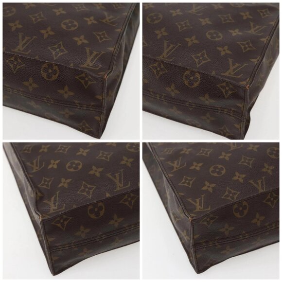 LOUIS VUITTON Monogram Sac Plat Hand Bag M51140 LV Auth BA5844 - Picture 14 of 15